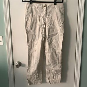 Talbots straight leg chinos